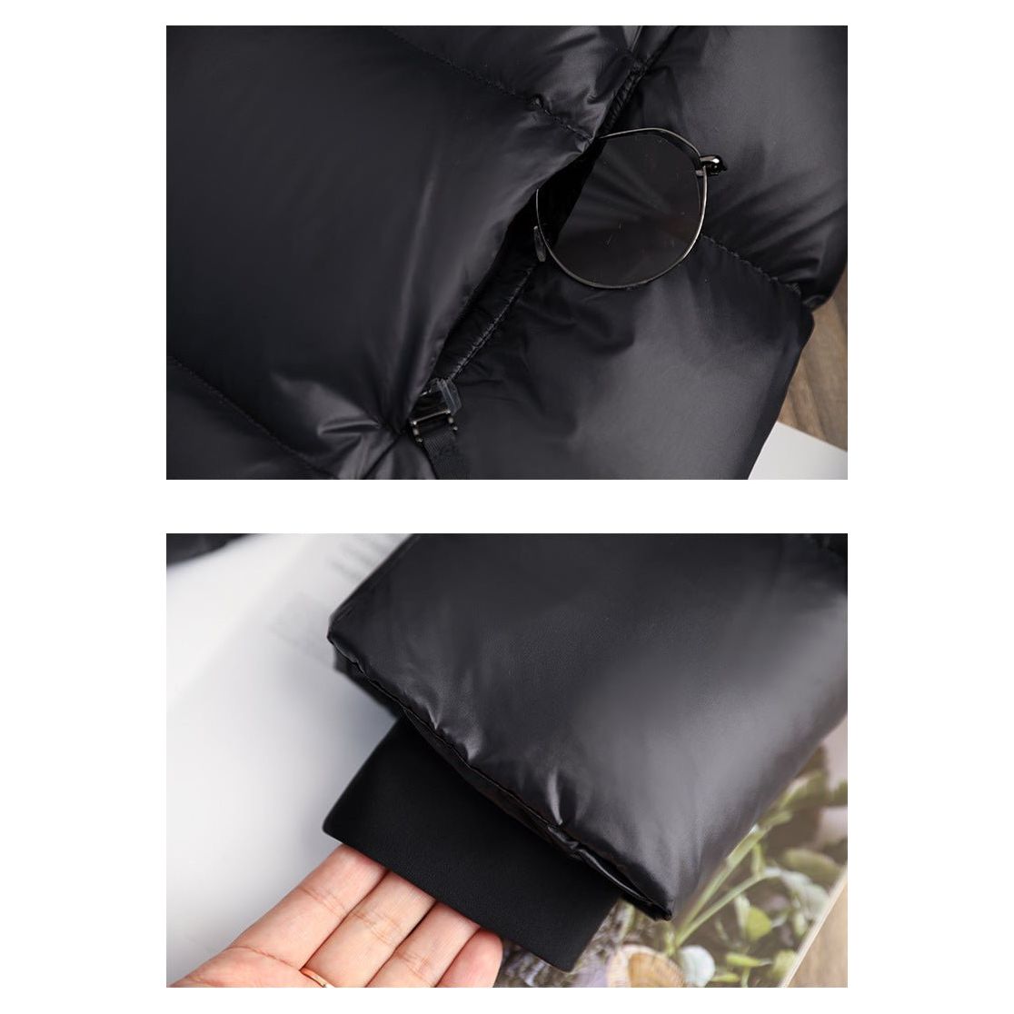 Dames Lange Gewatteerde Winterjas met Capuchon | Warme Puffer Coat