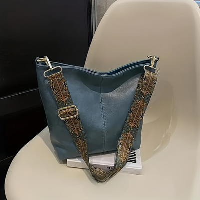 Retro Schoudertas voor Dames | Modieuze en Functionele Handtas | Verstelbare Riem
