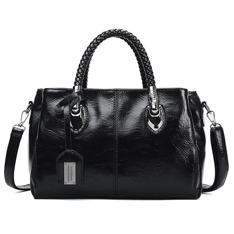 Dames Handtas | Tijdloos Design met Luxe Afwerking en Afneembare Schouderriem