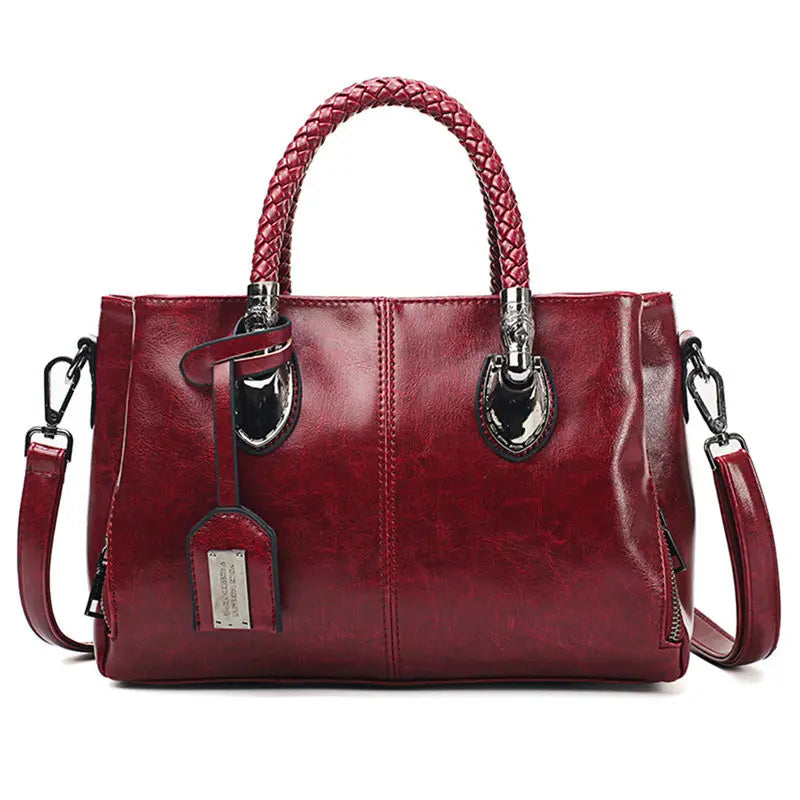Dames Handtas | Tijdloos Design met Luxe Afwerking en Afneembare Schouderriem