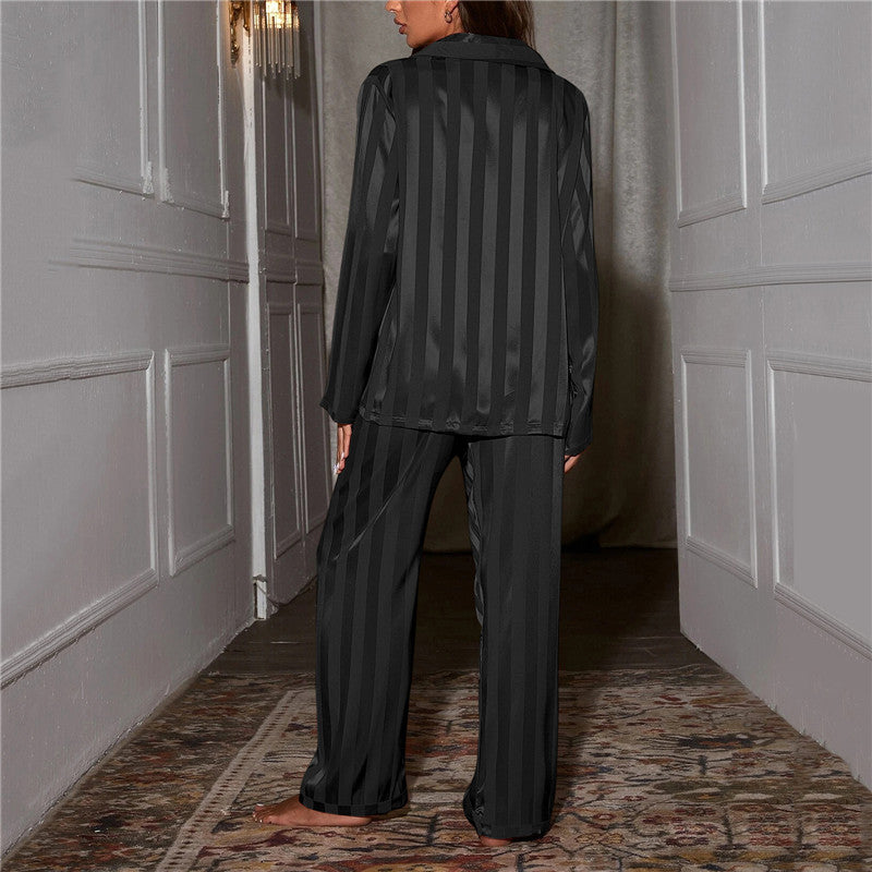 Dames Satijnen Pyjama Set | Luxe Nachtkleding