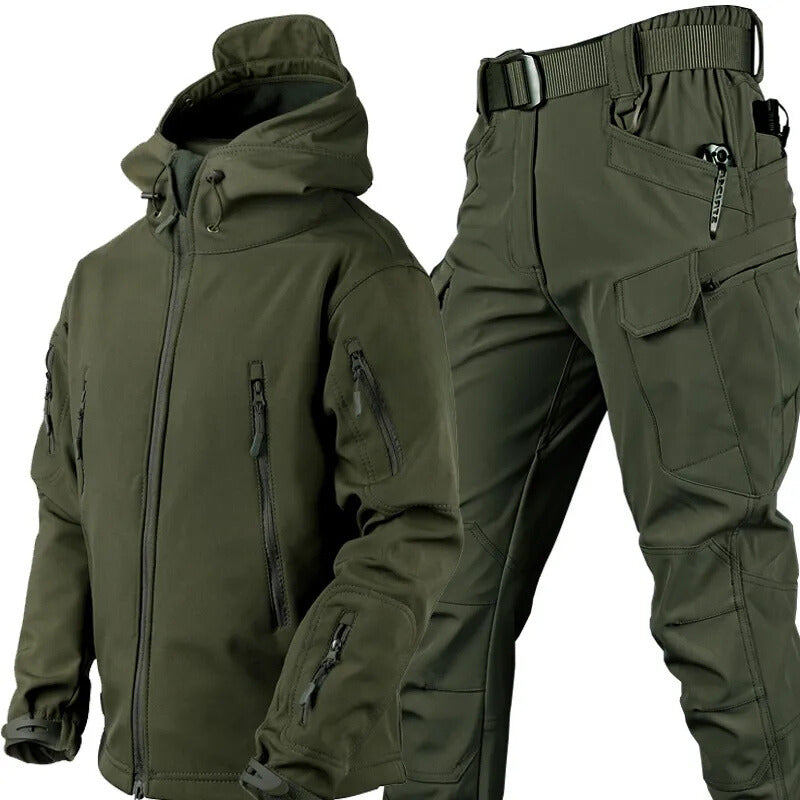 Maxim™ | Water- en Winddichte Outdoor Set met Fleecevoering en Zes Zakken