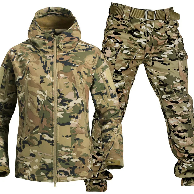 Maxim™ | Water- en Winddichte Outdoor Set met Fleecevoering en Zes Zakken