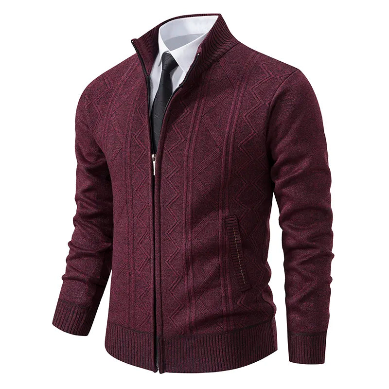 Old Money Vest met Rits voor Heren