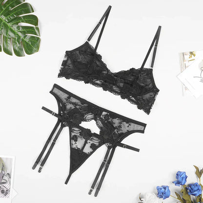 Jade™ | 3-delige Franse lingerieset