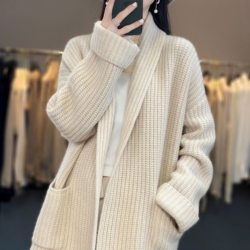 Casual damesvest met lange mouwen