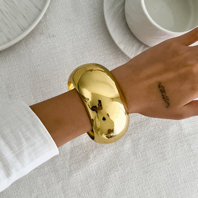 Dames Chunky Armband | Statement Bangle Sieraad