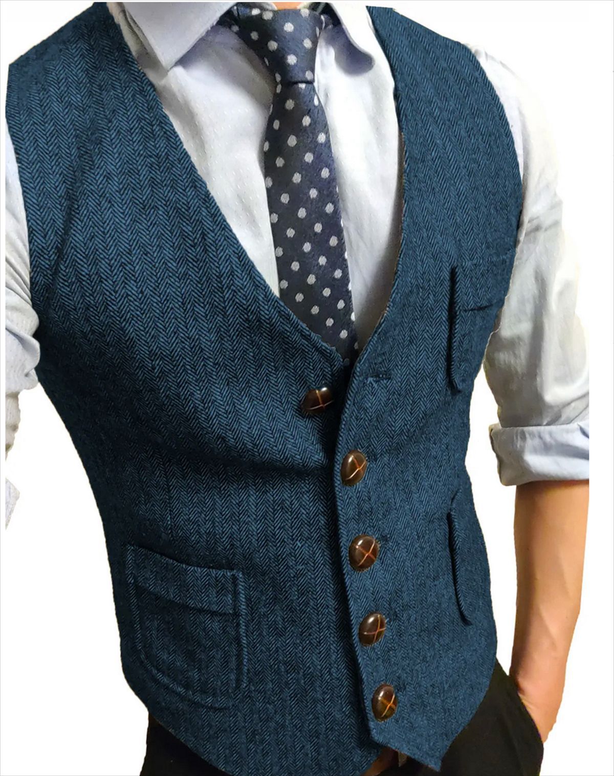 Stijlvol Herengilet | Formele en Casual Gelegenheden | Knopen en Elegante Pasvorm
