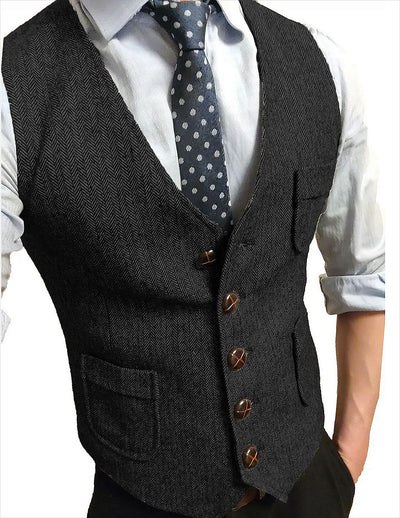 Stijlvol Herengilet | Formele en Casual Gelegenheden | Knopen en Elegante Pasvorm