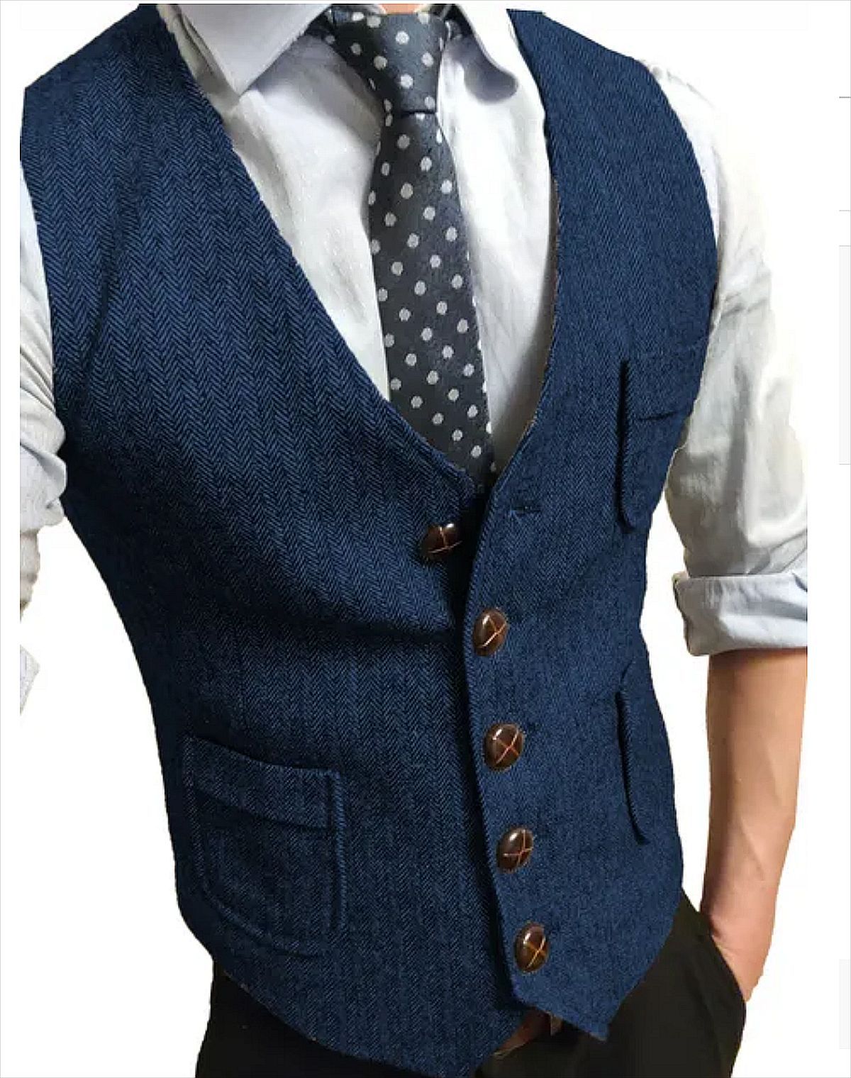 Stijlvol Herengilet | Formele en Casual Gelegenheden | Knopen en Elegante Pasvorm