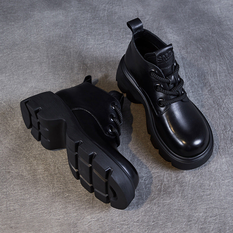 Vintage damesschoenen met plateauzolen