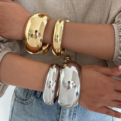 Dames Chunky Armband | Statement Bangle Sieraad