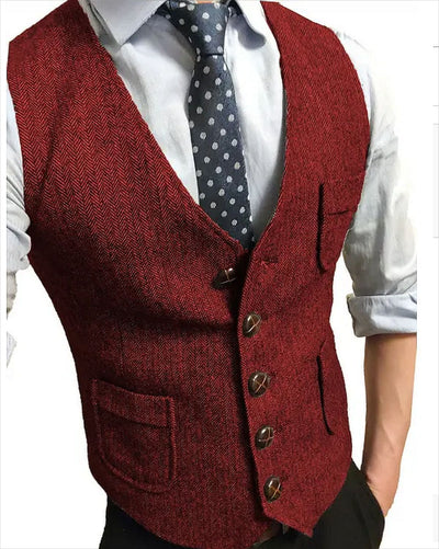 Stijlvol Herengilet | Formele en Casual Gelegenheden | Knopen en Elegante Pasvorm