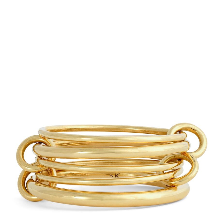 Dames Ringenset | Gelaagde Ringen met Kristallen en Details