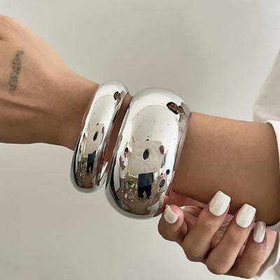 Dames Chunky Armband | Statement Bangle Sieraad