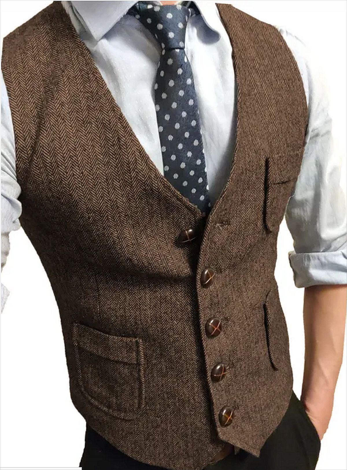 Stijlvol Herengilet | Formele en Casual Gelegenheden | Knopen en Elegante Pasvorm