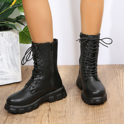 Dirndl Schoenen met plateau zool voor dames