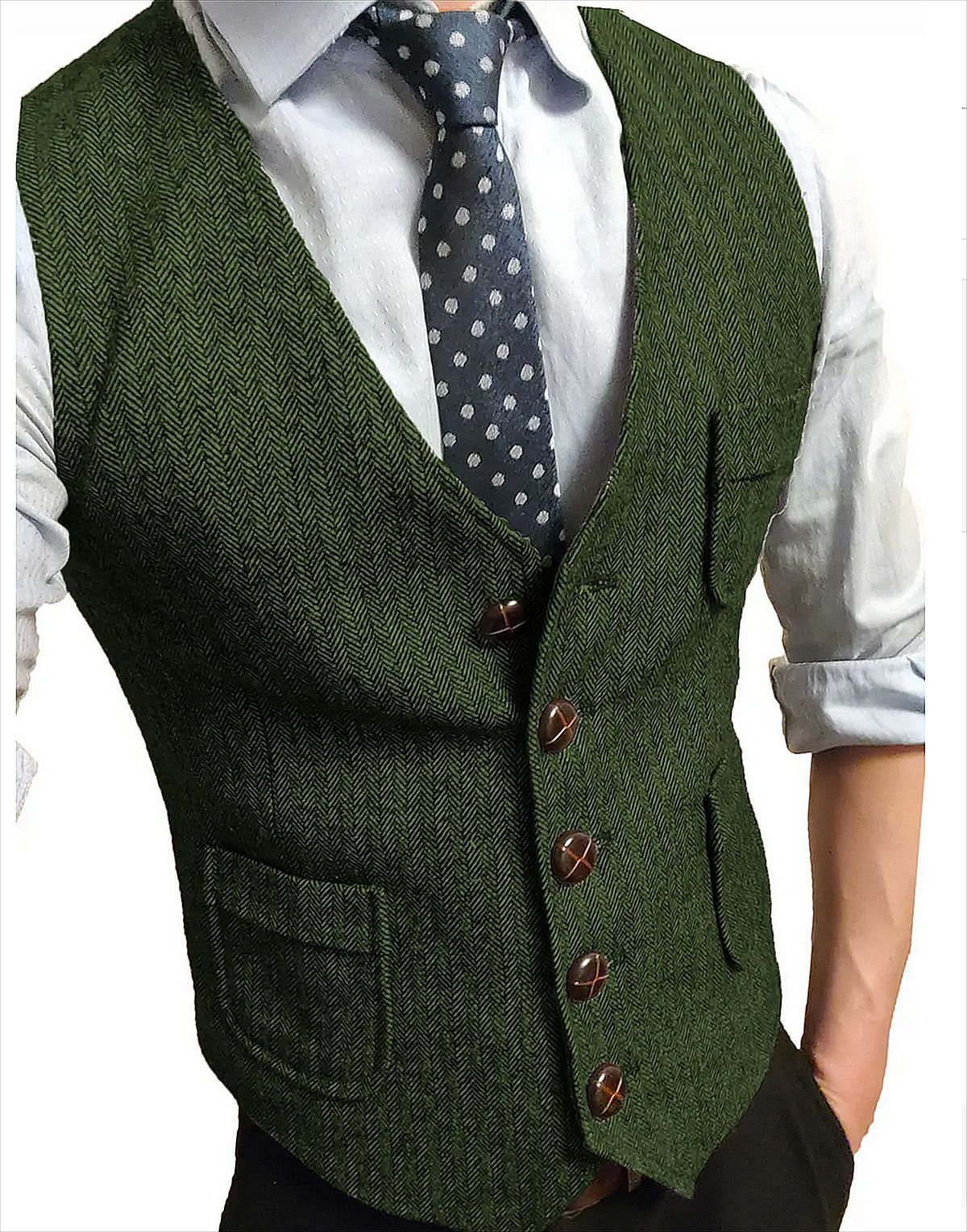 Stijlvol Herengilet | Formele en Casual Gelegenheden | Knopen en Elegante Pasvorm