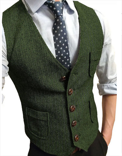 Stijlvol Herengilet | Formele en Casual Gelegenheden | Knopen en Elegante Pasvorm