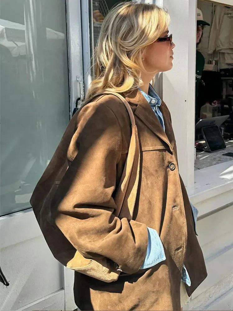 Vintage-Geïnspireerd Oversized