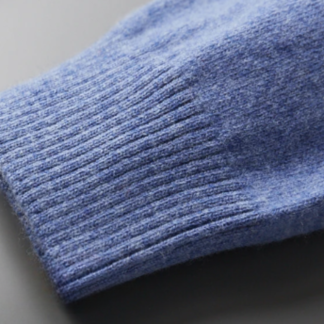 Heren Luxe Gebreide Polotrui | Tijdloze Trui