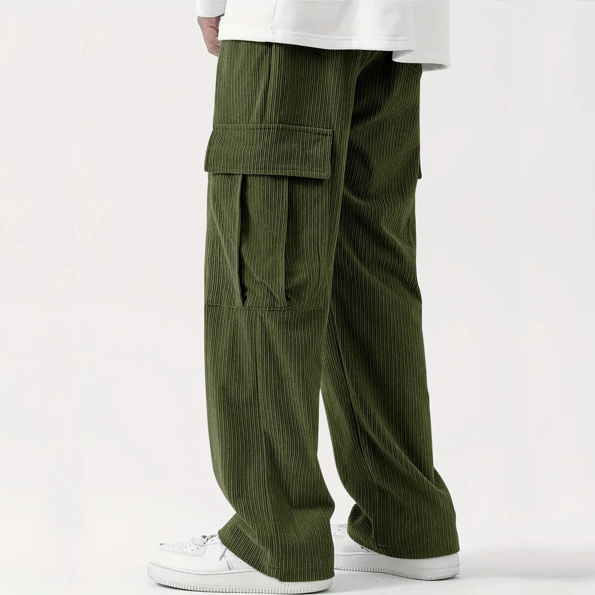 Stijlvolle corduroy broek voor heren