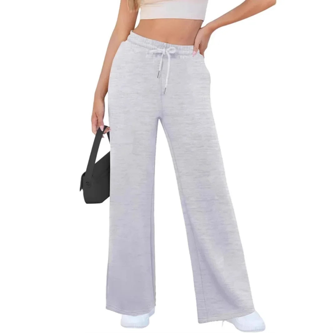 Casual joggingbroek met hoge taille voor dames
