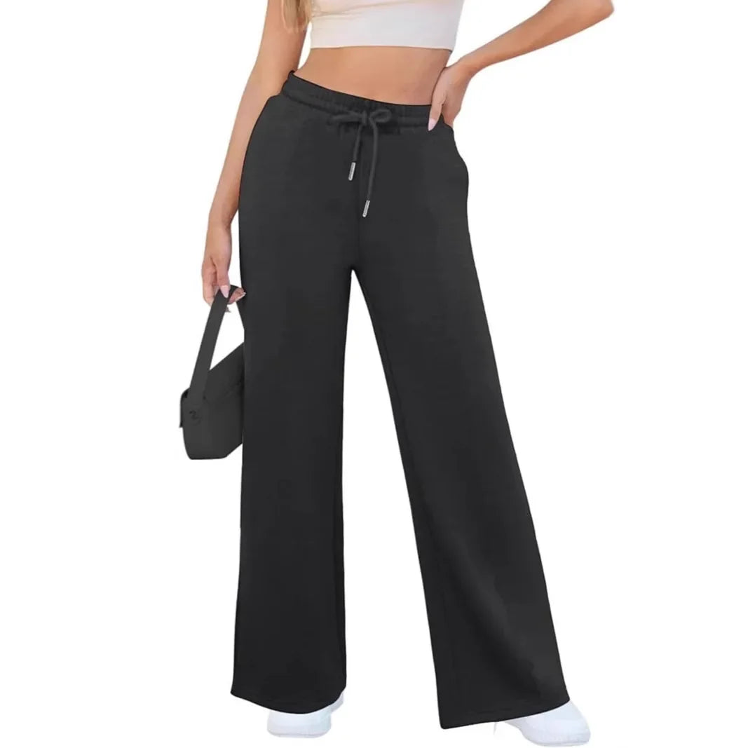 Casual joggingbroek met hoge taille voor dames