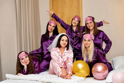 Elara | Zijden Satijnen Dames Pyjama