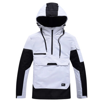 Moderne unisex ski-jas met capuchon
