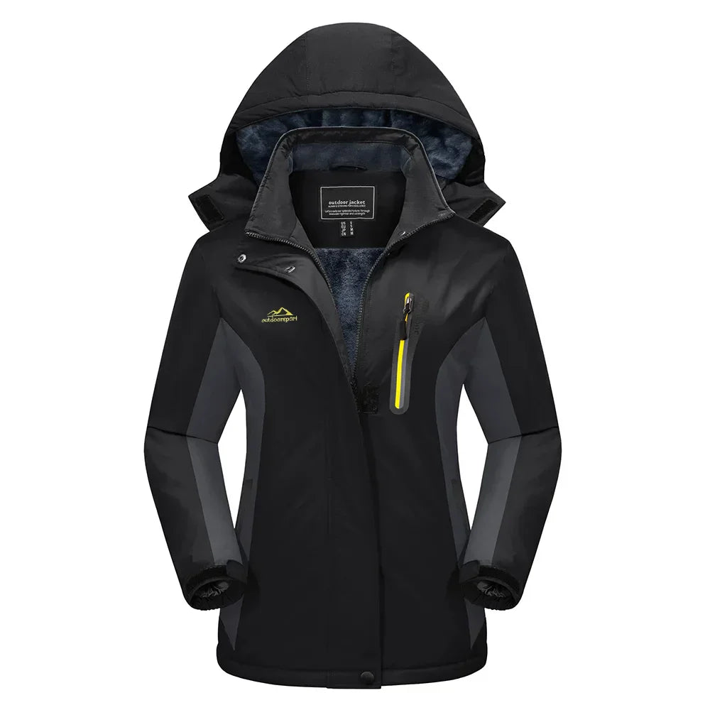 Ski-jas met capuchon voor dames