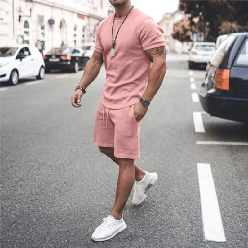 Tweedelig Zomerset met Korte Mouwen voor Heren