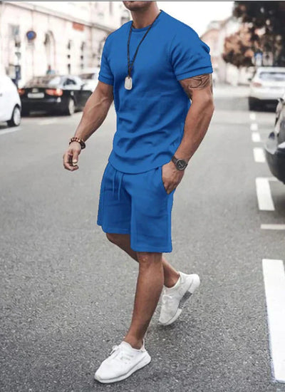 Tweedelig Zomerset met Korte Mouwen voor Heren