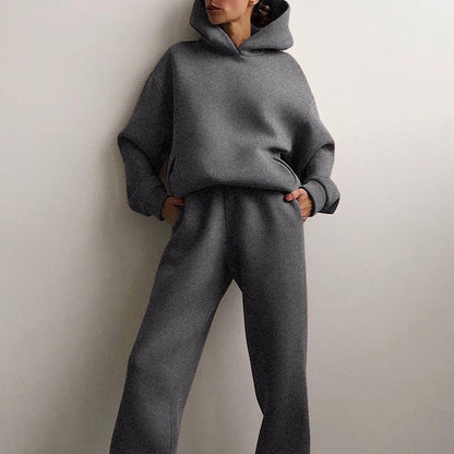 Layla - Dames Comfortabele Joggingpak met Oversized Hoodie