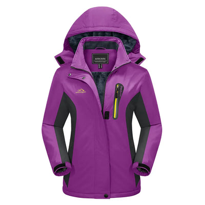 Ski-jas met capuchon voor dames