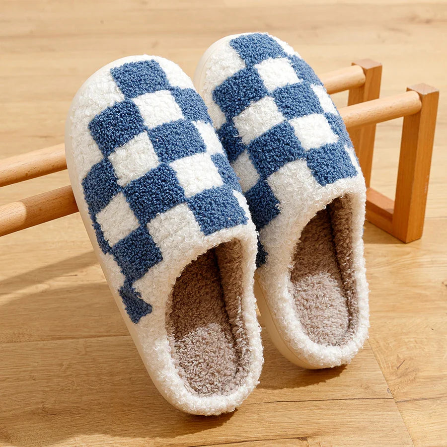 Warme pantoffels met voering voor dames