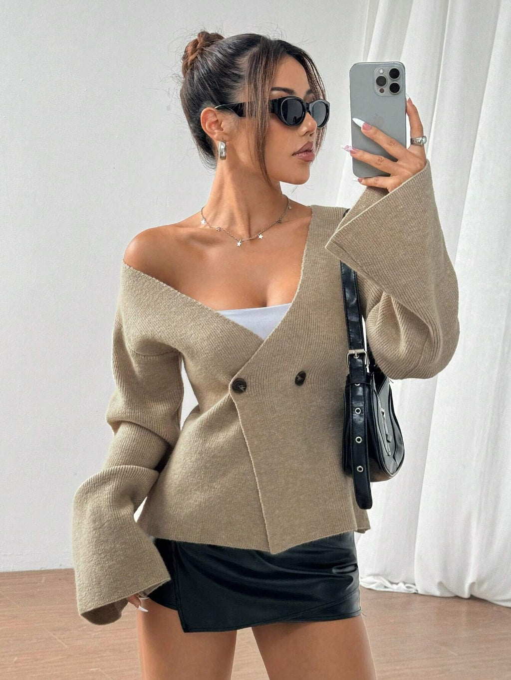 Gilet à boutons pour dames | Décontracté & Élégant | Coupe confortable et flatteuse
