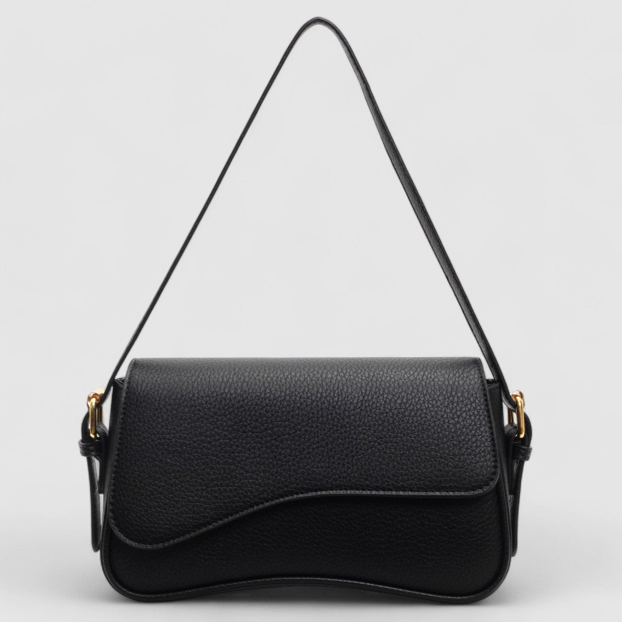 Dames Schoudertas | Elegante Leren Handtas met Hengsel