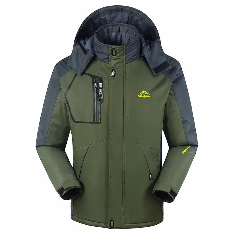Ski-jas met capuchon voor heren