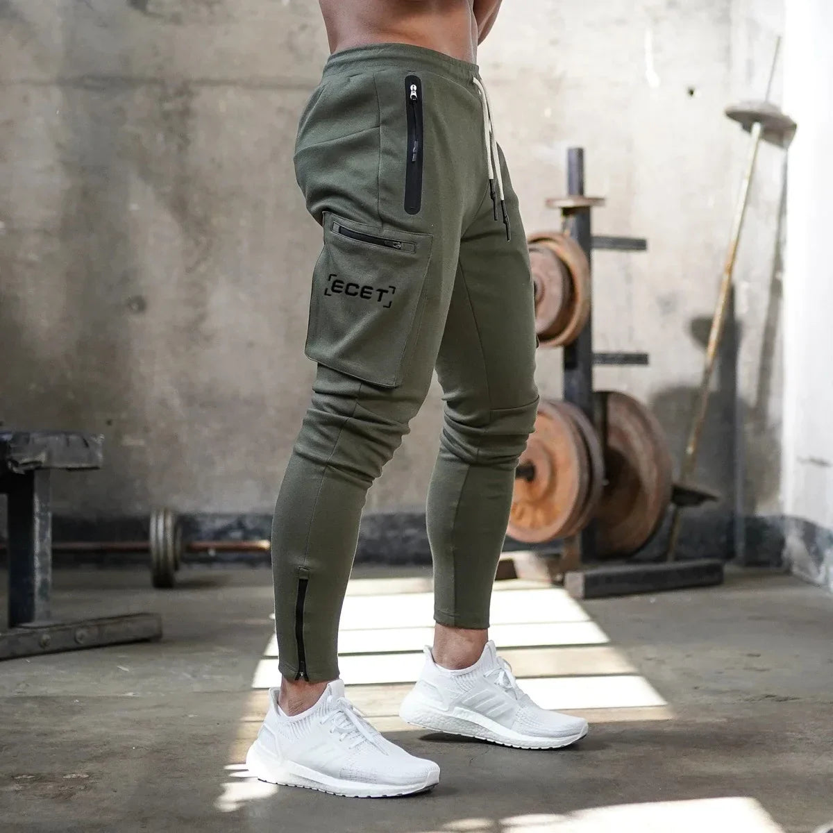 Sportieve joggingbroek voor heren | Met zakken