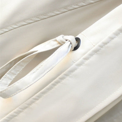 Dames Jas met Grote Kraag | Modieuze Oversized Regenjas