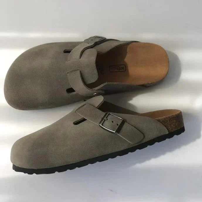 Alan - Unisex Suède Sandalen voor Casual Stijl en Optimaal Comfort