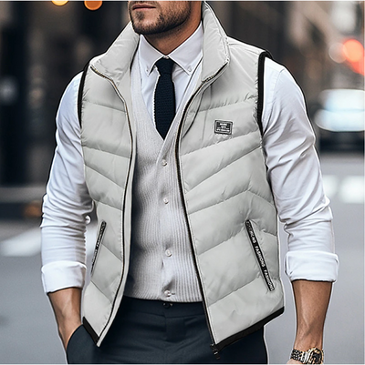 Wintervest met rits voor heren