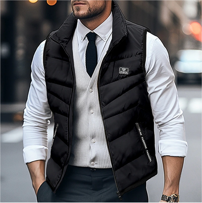 Wintervest met rits voor heren