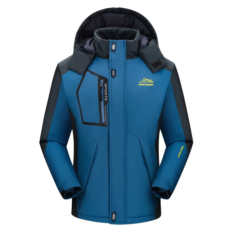 Ski-jas met capuchon voor heren
