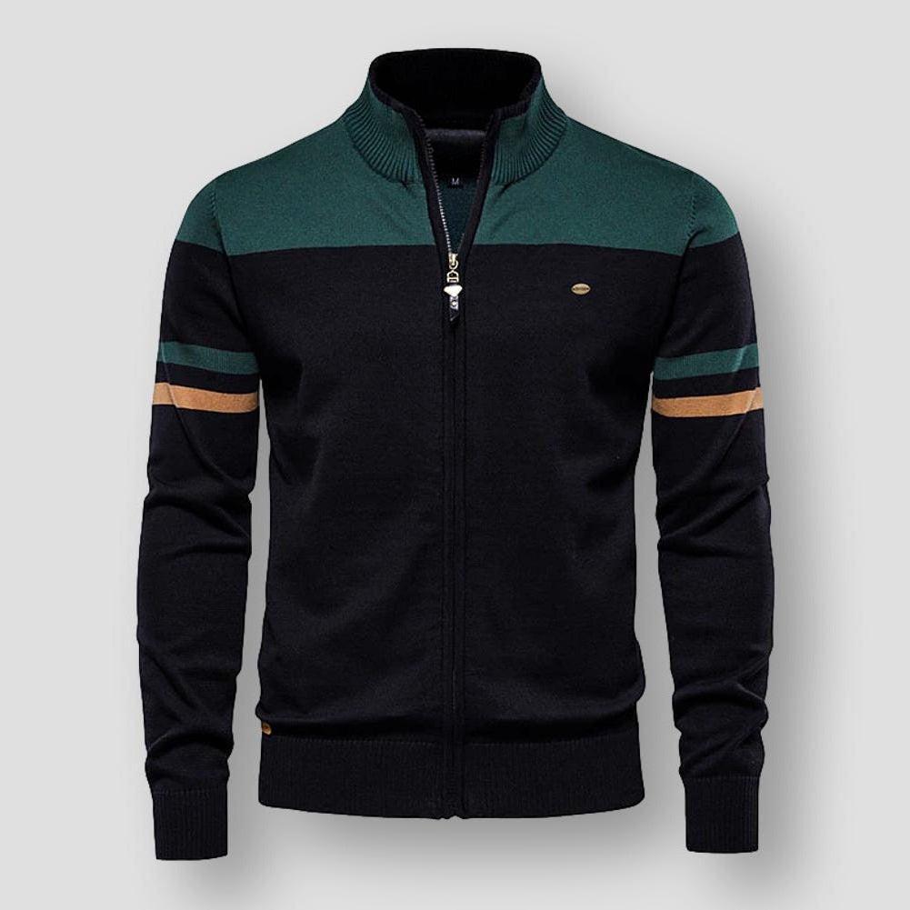 Heren Sportief Zip-Up Vest | Casual Tussenlaag