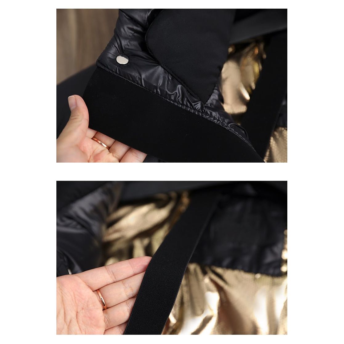 Dames Lange Gewatteerde Winterjas met Capuchon | Warme Puffer Coat