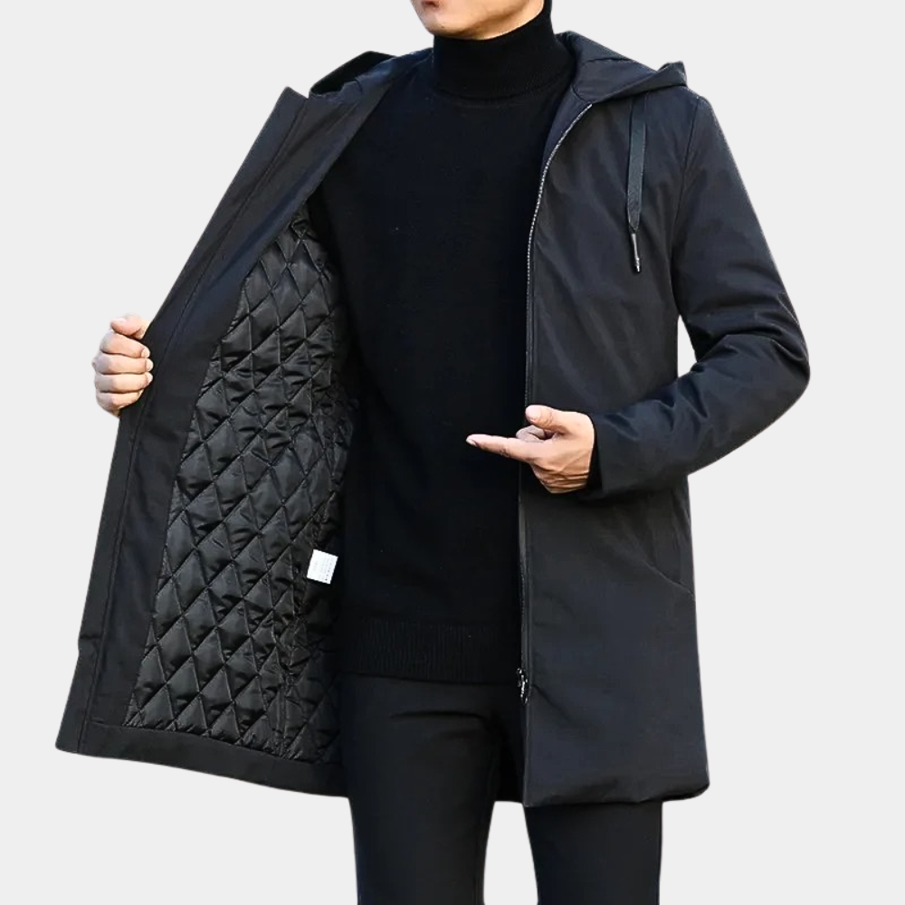 Regenjack met Capuchon voor Heren Winter