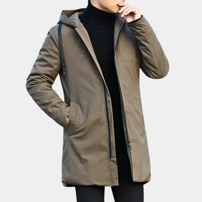 Regenjack met Capuchon voor Heren Winter