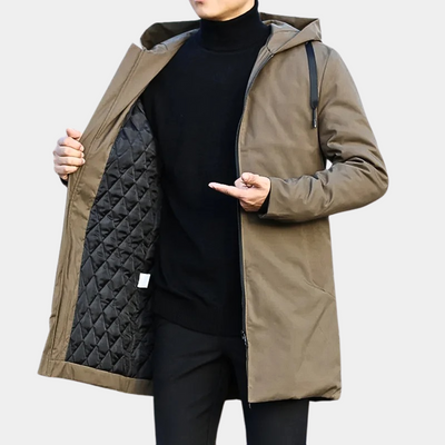 Regenjack met Capuchon voor Heren Winter